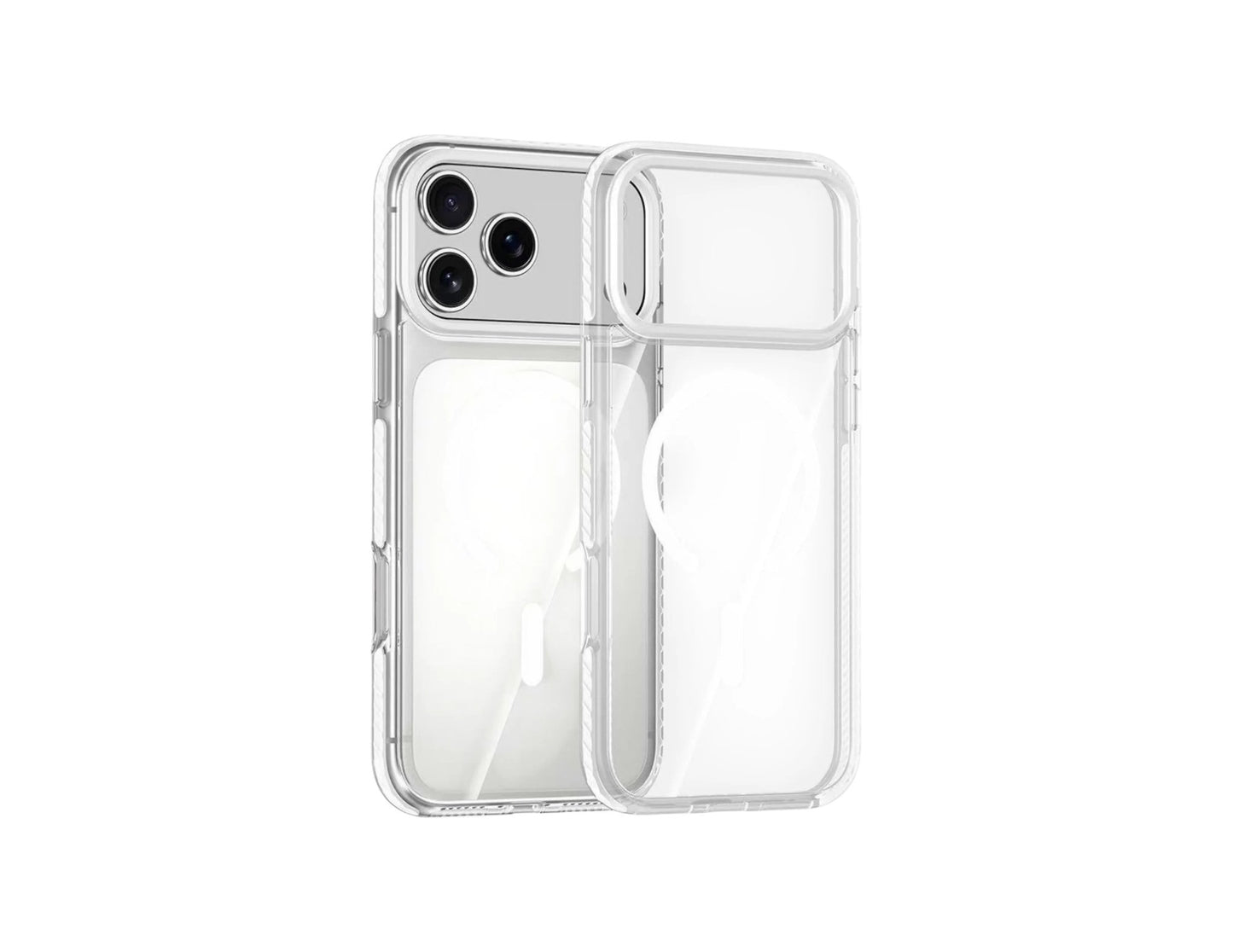 Wizard Impact Mag Case for iPhone 17 Pro with MagSafe and raised bezels at Thabthaba Store Qatar.