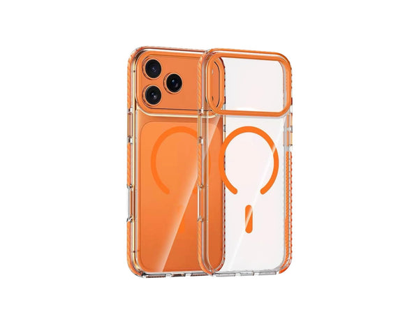 Wizard Impact Mag Case for iPhone 17 Pro with MagSafe and raised bezels at Thabthaba Store Qatar.