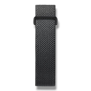 Wizard woven nylon loop strap for Google Fitbit Air Black adjustable smartwatch band Qatar