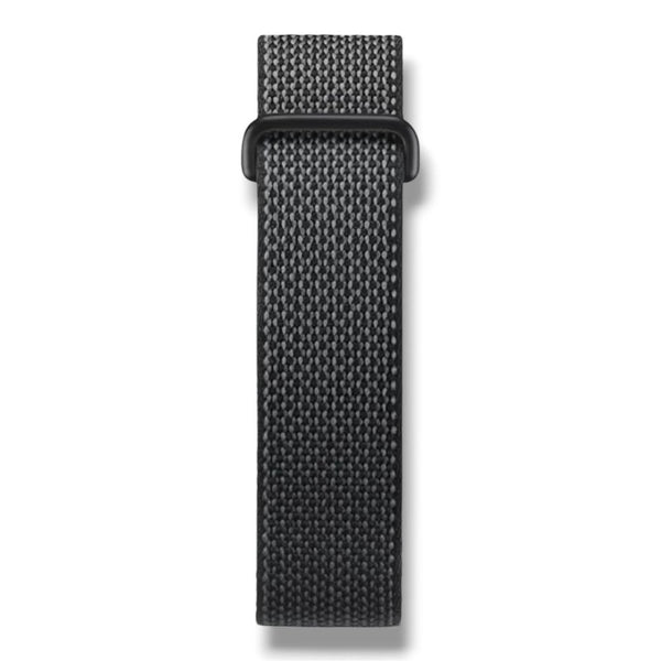 Wizard woven nylon loop strap for Google Fitbit Air Black adjustable smartwatch band Qatar