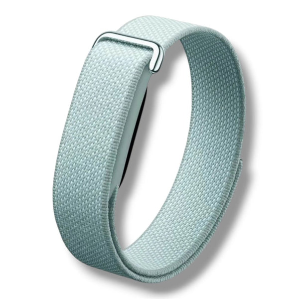 Wizard woven nylon loop strap for Google Fitbit Air Light Blue adjustable smartwatch band Qatar