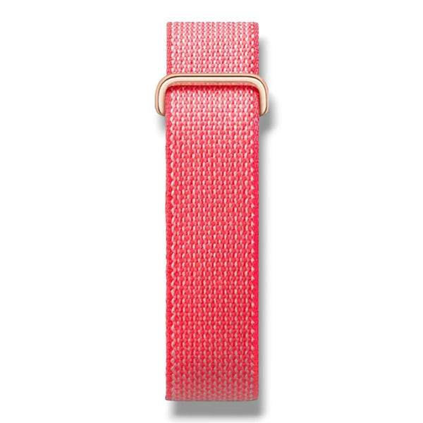 Wizard woven nylon loop strap for Google Fitbit Air Pink adjustable smartwatch band Qatar
