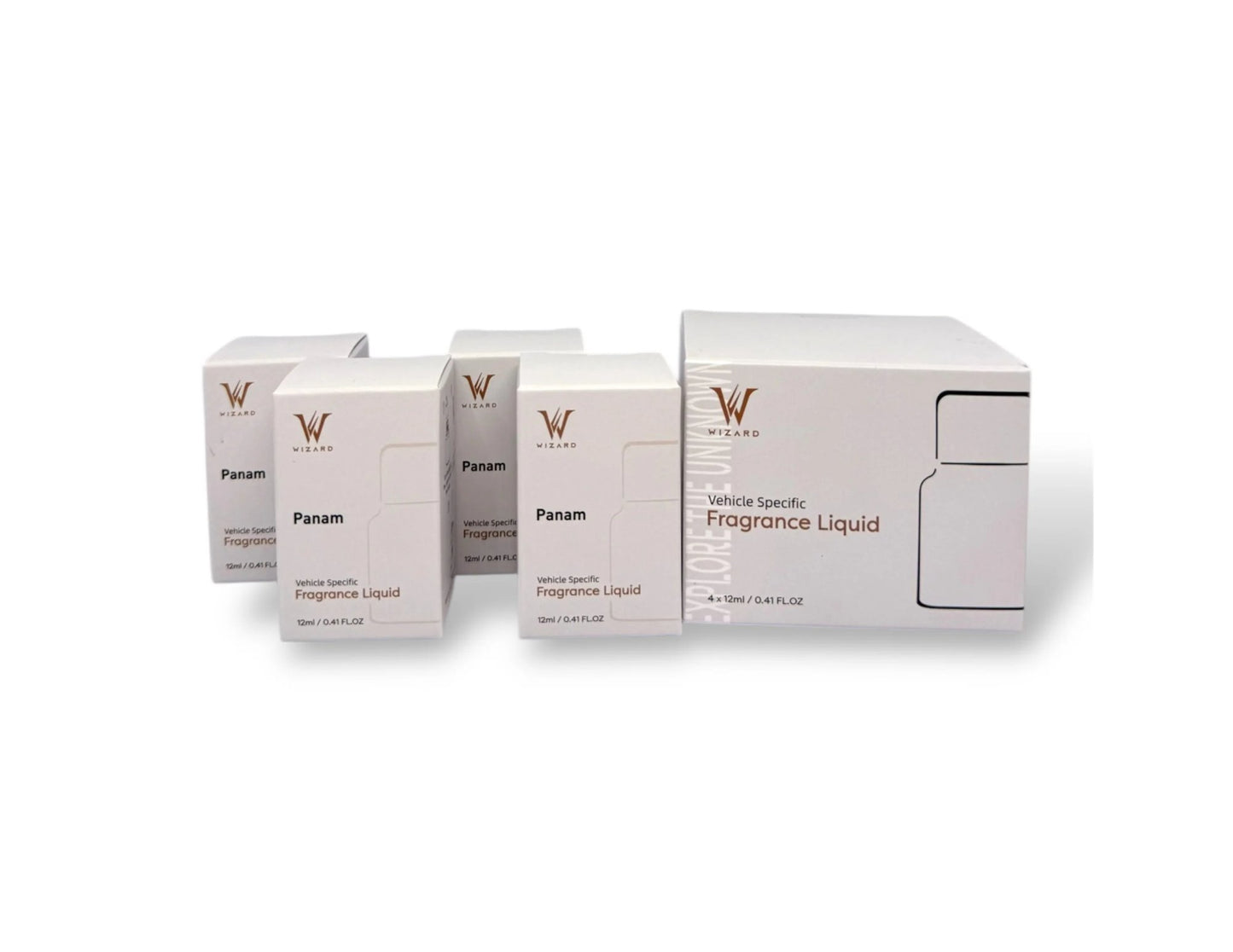 Wizard Vehicle Fragrance Liquid 4x12ml AR400 diffuser refill Qatar