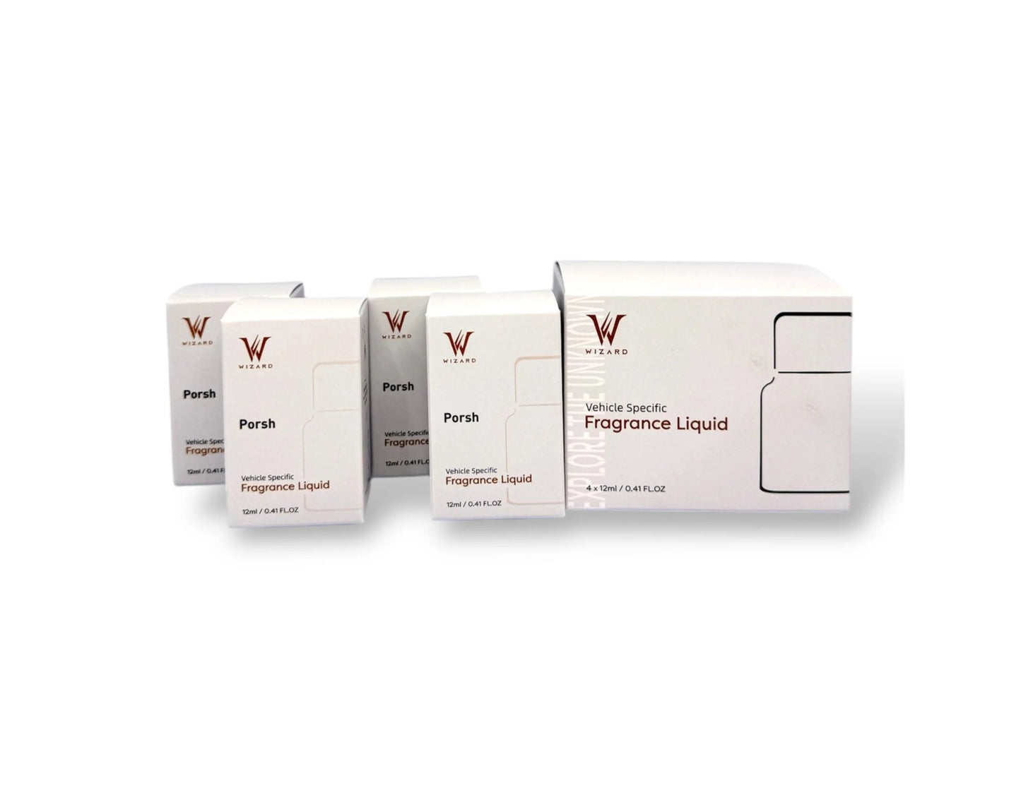 Wizard Vehicle Fragrance Liquid 4x12ml AR400 diffuser refill Qatar