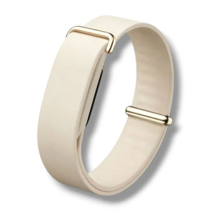 Wizard silicone replacement band for Google Fitbit Air with adjustable lightweight design in Beige Qatar