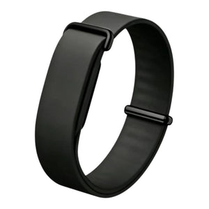 Wizard silicone band for Google Fitbit Air Black adjustable strap Qatar