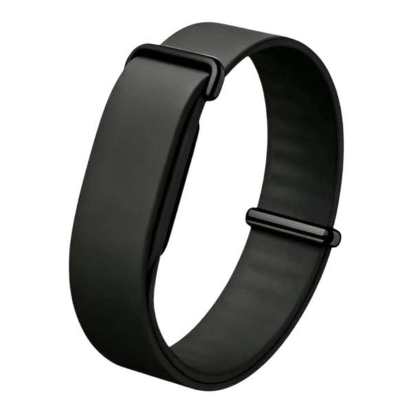 Wizard silicone band for Google Fitbit Air Black adjustable strap Qatar