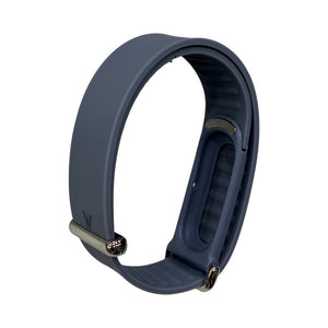 Wizard silicone band for Google Fitbit Air Blue adjustable strap Qatar