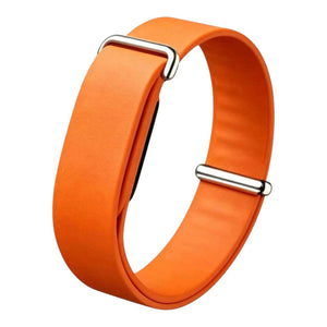 Wizard silicone band for Google Fitbit Air Orange adjustable strap Qatar
