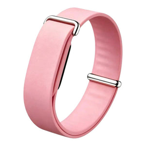 Wizard silicone band for Google Fitbit Air Pink adjustable strap Qatar
