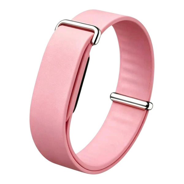 Wizard silicone band for Google Fitbit Air Pink adjustable strap Qatar