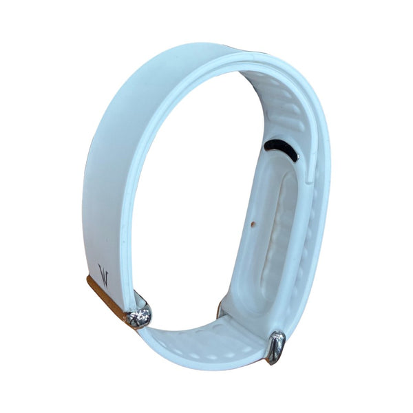 Wizard silicone band for Google Fitbit Air White adjustable strap Qatar