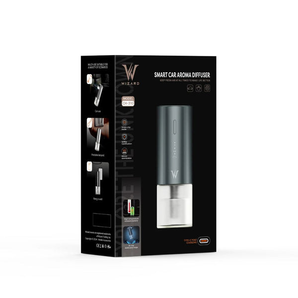 Wizard Smart Car Aroma Diffuser AR400 Automatic Fragrance Adjustable Intensity Qatar
