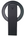 Front view of Wizard Tando Ring Mag in sleek black, showcasing its MagSafe-compatible design and premium alloy build.