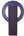 Front view of Wizard Tando Ring Mag in stylish purple, featuring its foldable stand and strong magnetic attraction.