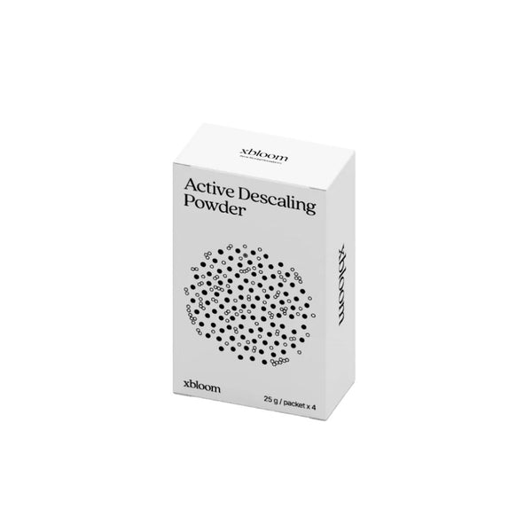 xBloom Active Descaling Powder 4 × 25g food-grade coffee machine descaler Qatar