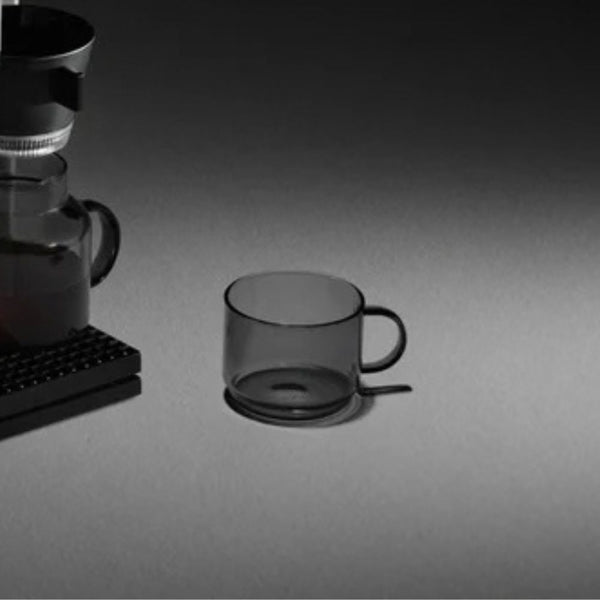 xBloom Infinity Carafe Black 350ml hand-blown borosilicate glass coffee carafe for pour-over brewing in Qatar