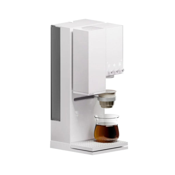 xBloom Studio automatic pour-over coffee machine Moonlight White with integrated grinder and precision scale in Qatar