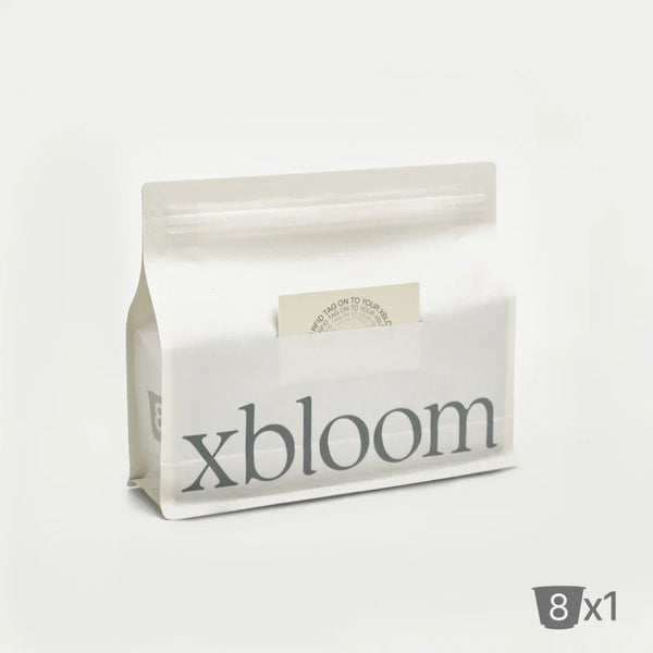 xBloom xPods Roots Colombia Villa Rosita coffee pods with vanilla, cacao, peach, and floral tasting notes in Qatar