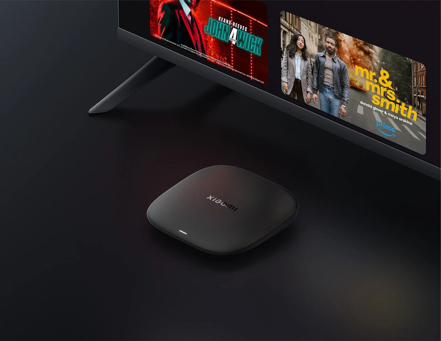 Xiaomi TV Box S 3rd Gen MDZ-32-AA 4K streaming TV box with remote, Thabthaba Store Qatar