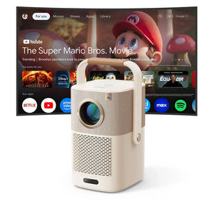 Yaber T2 Plus GTV Portable Smart Projector with Google TV JBL Speakers Full HD Qatar