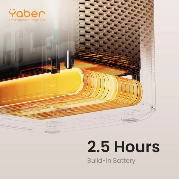 Yaber T2 Plus GTV Portable Smart Projector with Google TV JBL Speakers Full HD Qatar