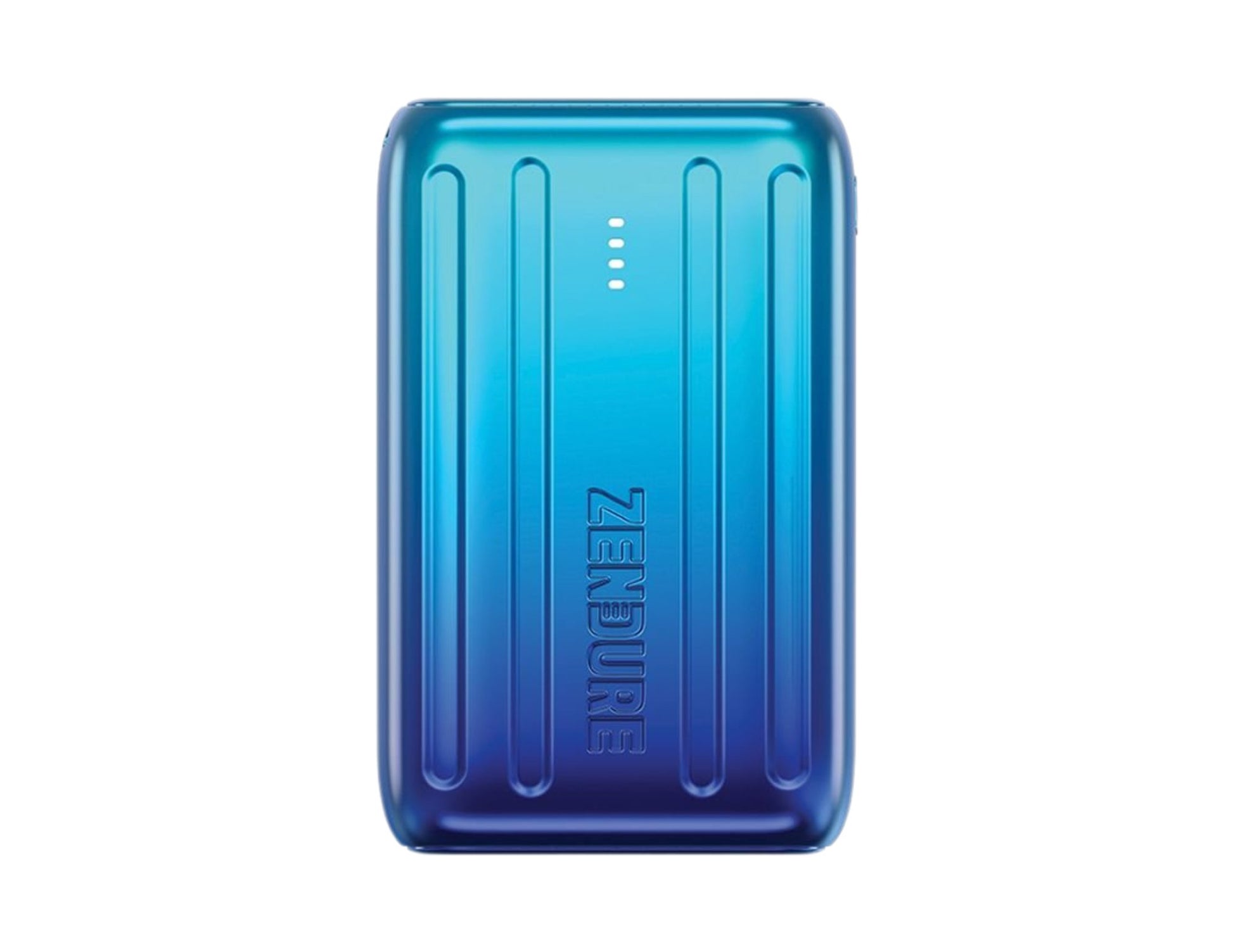 Zendure Daily Power Accessory Pack with power bank carry case car charger wall charger cable and tag.