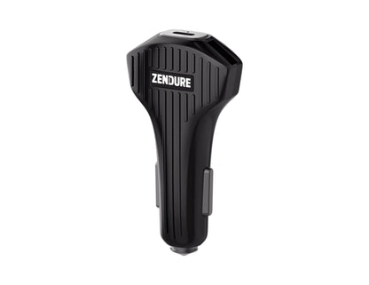 Zendure Daily Power Accessory Pack with power bank carry case car charger wall charger cable and tag.