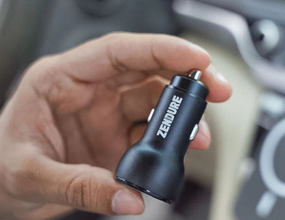 Zendure SuperDrive 48W dual-port car charger USB-C QC 3.0 fast charging Qatar