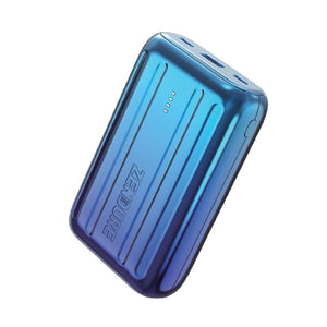 Zendure SuperMini 20+ 20000mAh 20W USB-C PD power bank in Blue with three output ports in Qatar