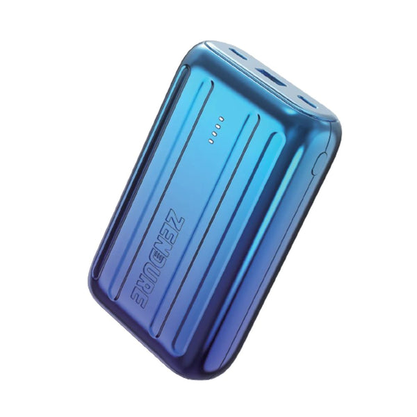 Zendure SuperMini 20+ 20000mAh 20W USB-C PD power bank in Blue with three output ports in Qatar