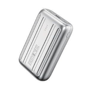 Zendure SuperMini 20+ 20000mAh 20W USB-C PD power bank in Silver with three output ports in Qatar