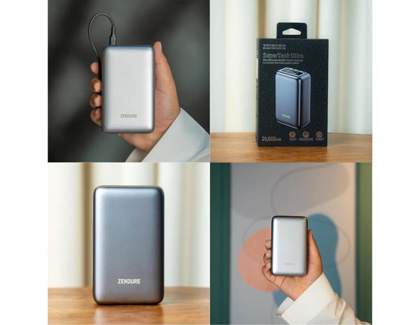 Zendure SuperTank Ultra 120W 26000mAh power bank space grey Qatar
