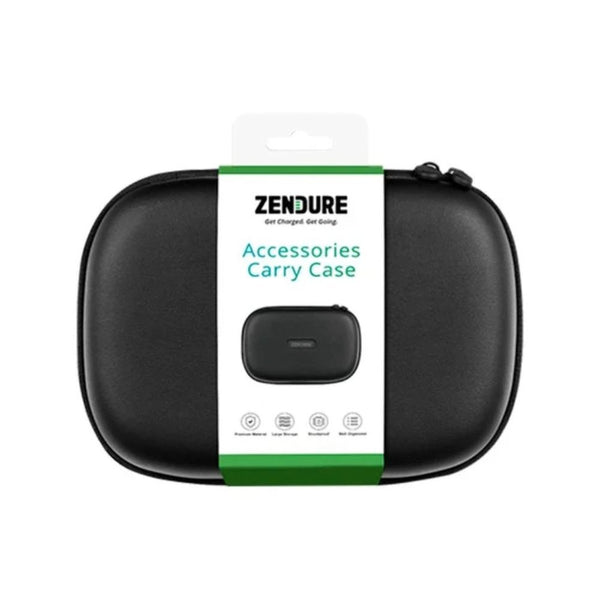 Zendure ZDBBG1 black accessories carry case with mesh pocket and elastic bands for power banks and cables in Qatar