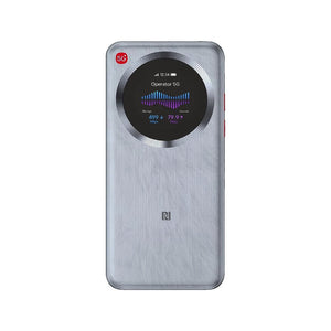 ZTE U30 Pro 5G WiFi 6 Portable Mobile Router with Touchscreen Display White Qatar